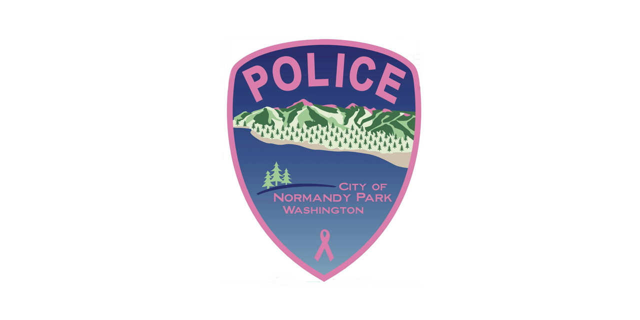 Help Normandy Park Police fight cancer – buy a Pink Police Patch!