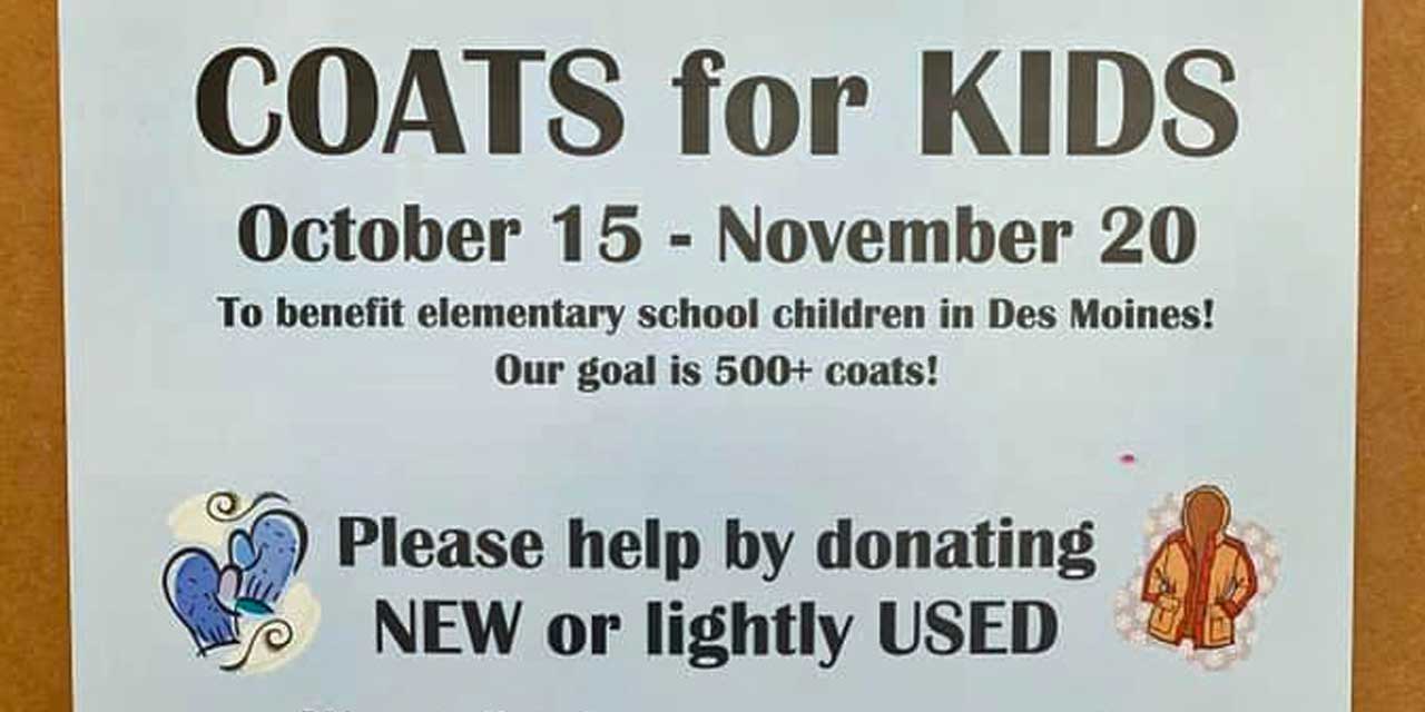 Help Rotarians & Firefighters collect Coats for Kids through Nov. 20