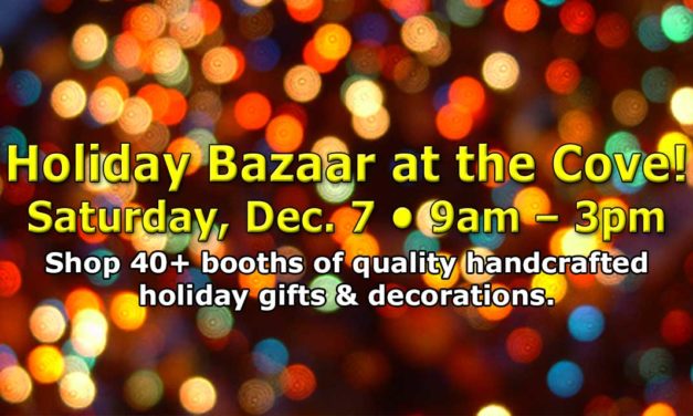 Holiday Bazaar will be at Normandy Park Cove on Saturday, Dec. 7!