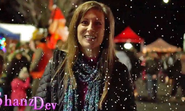 VIDEO: Watch #ShanzDev hug Santa at Normandy Park Winterfest