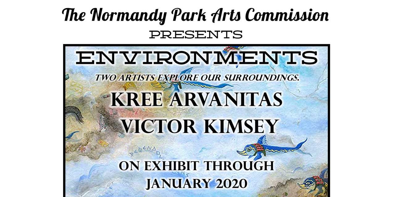 Artist’s Reception for Victor Kimsey & Kree Arvanitas will be Thurs., Dec. 12