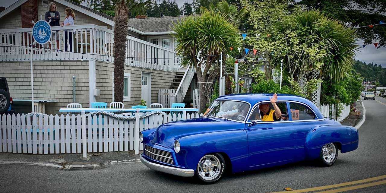 VIDEOS: Watch Discover Burien’s Father’s Day Car Show Cruise past Three Tree Point