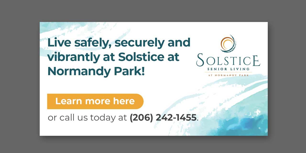 Live safely, securely and vibrantly at Solstice at Normandy Park!