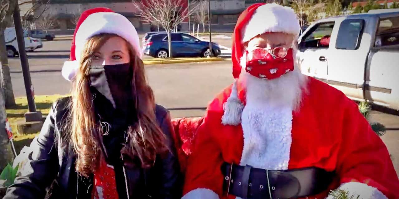 VIDEO: How do you give away 500 Santa Hats during a pandemic? ShanzDev shows you how