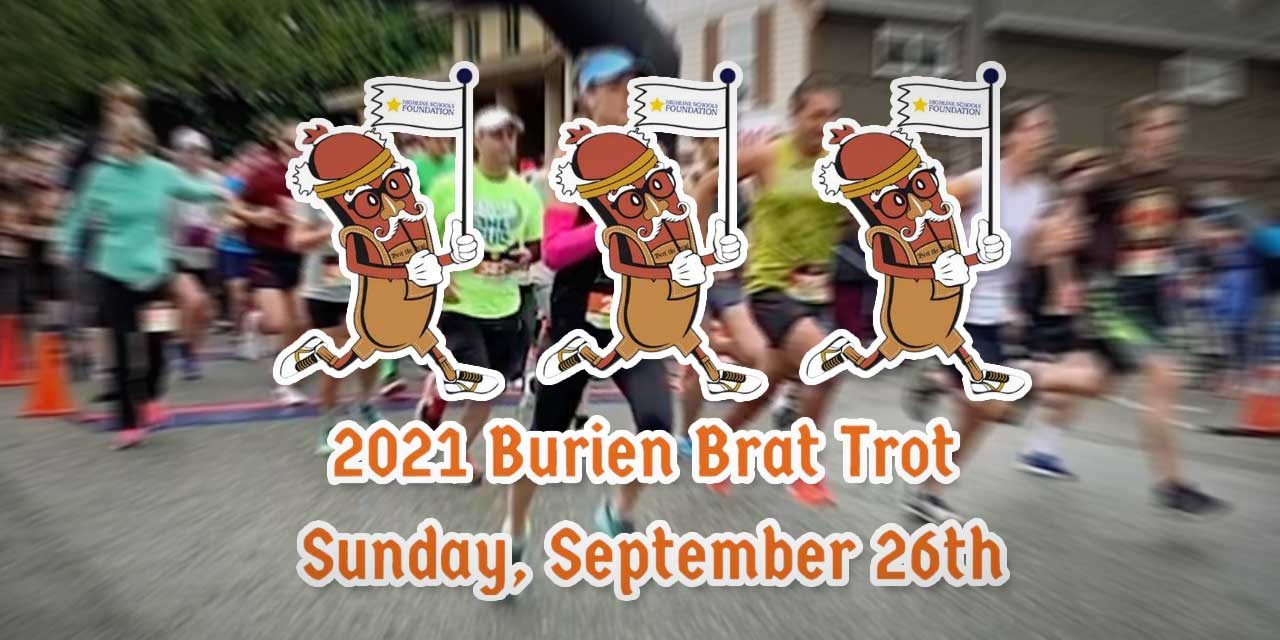 Brat Trot will run again – in person – on Sunday, Sept. 26
