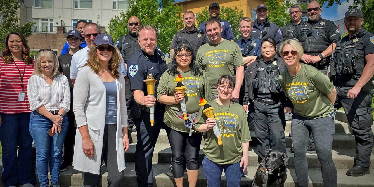Normandy Park Police participate in Special Olympics Torch Run