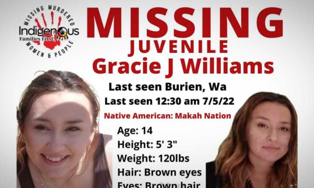 MISSING: Have you seen Gracie J. Williams? 14-year old was last seen in Burien July 5