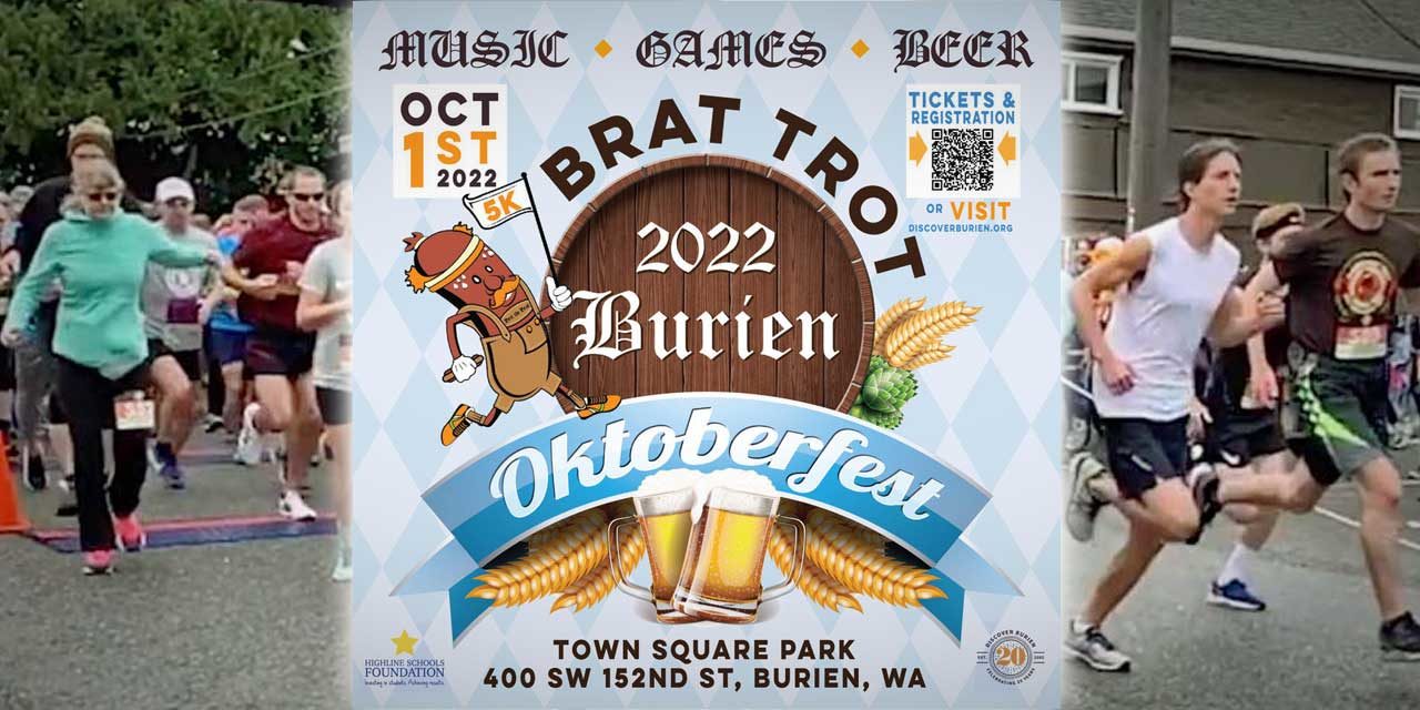 REMINDER: Here’s your guide to this Saturday’s Burien Brat Trot/Oktoberfest