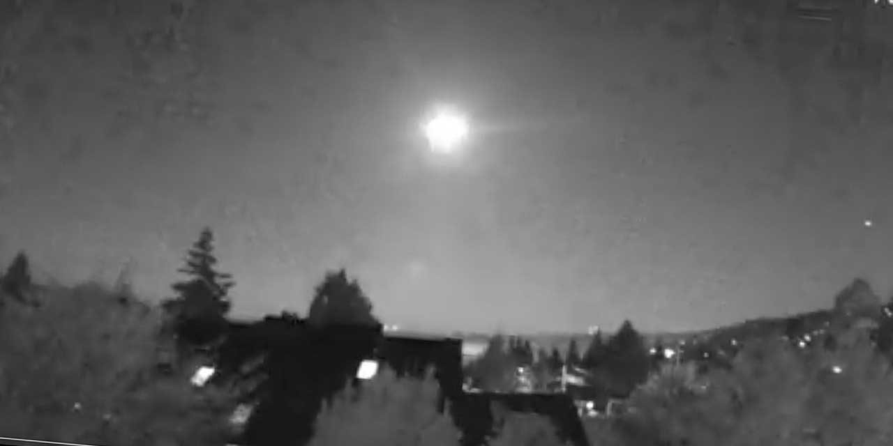 VIDEOS: Did you see the ‘monster meteorite’ in the sky Wednesday night?