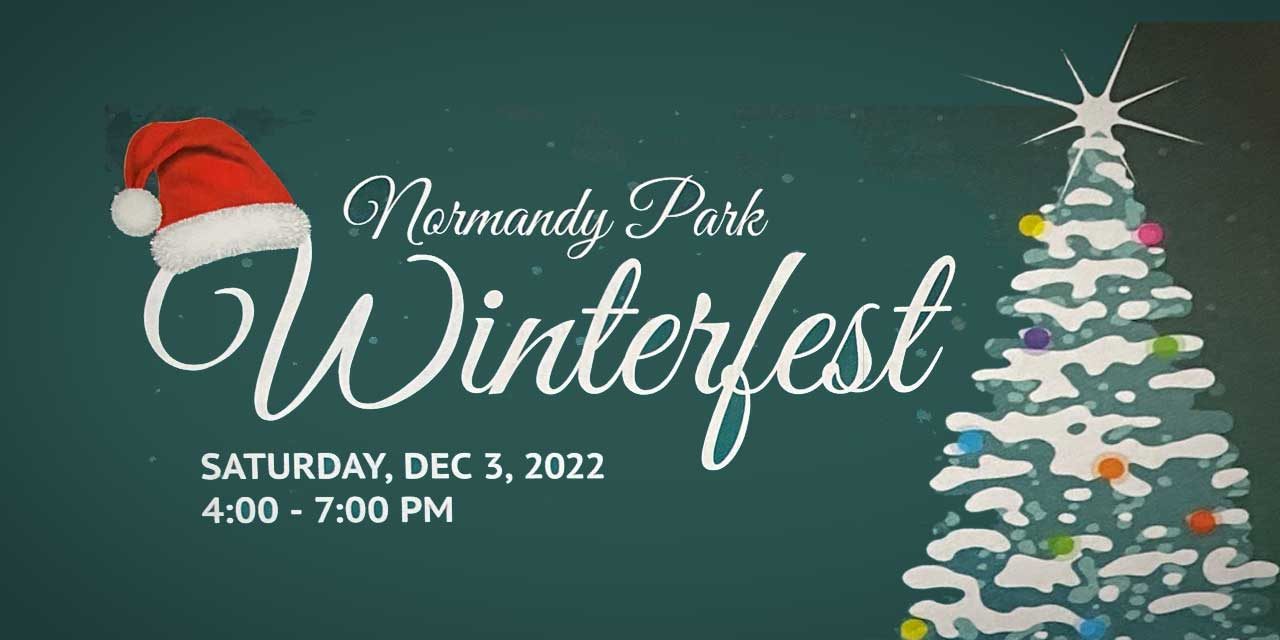 REMINDER: Normandy Park’s Winterfest is this Saturday, with Santa & a real reindeer