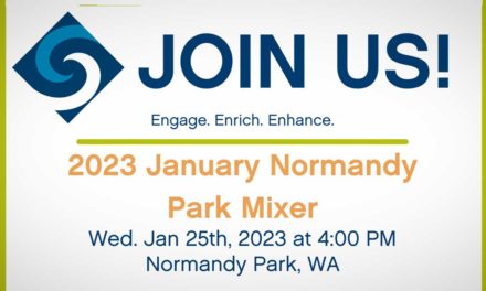 Seattle Southside Chamber Mixer will be in Normandy Park on Jan. 25