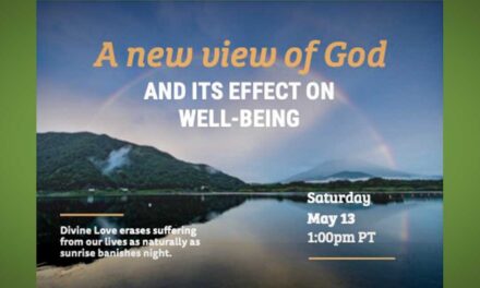 REMINDER: First Church of Christ, Scientist: ‘A new view – when confidence seems lost’ is this Saturday, May 13