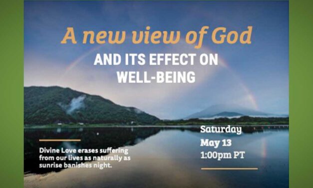 First Church of Christ, Scientist: ‘A new view – when confidence seems lost’ is Saturday, May 13