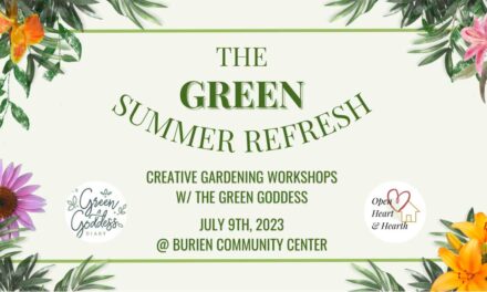 Local July 9 workshops offer creative gardening as self care