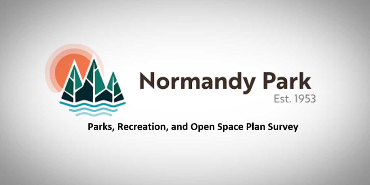 City of Normandy Park seeking feedback on its Parks, Recreation, and Open Space Plan