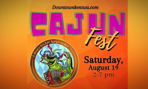 ‘Cajun Fest’ – the only Cajun festival in Washington – is less that two weeks away, on Saturday, Aug. 19!