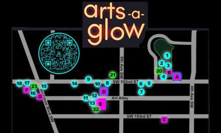 Got your twinkle lights ready? Map for Saturday night’s awesome Arts-A-Glow released