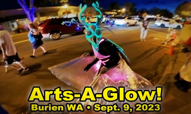 Art Corner: Dancing with Dragons at Burien’s Arts-A-Glow 2023