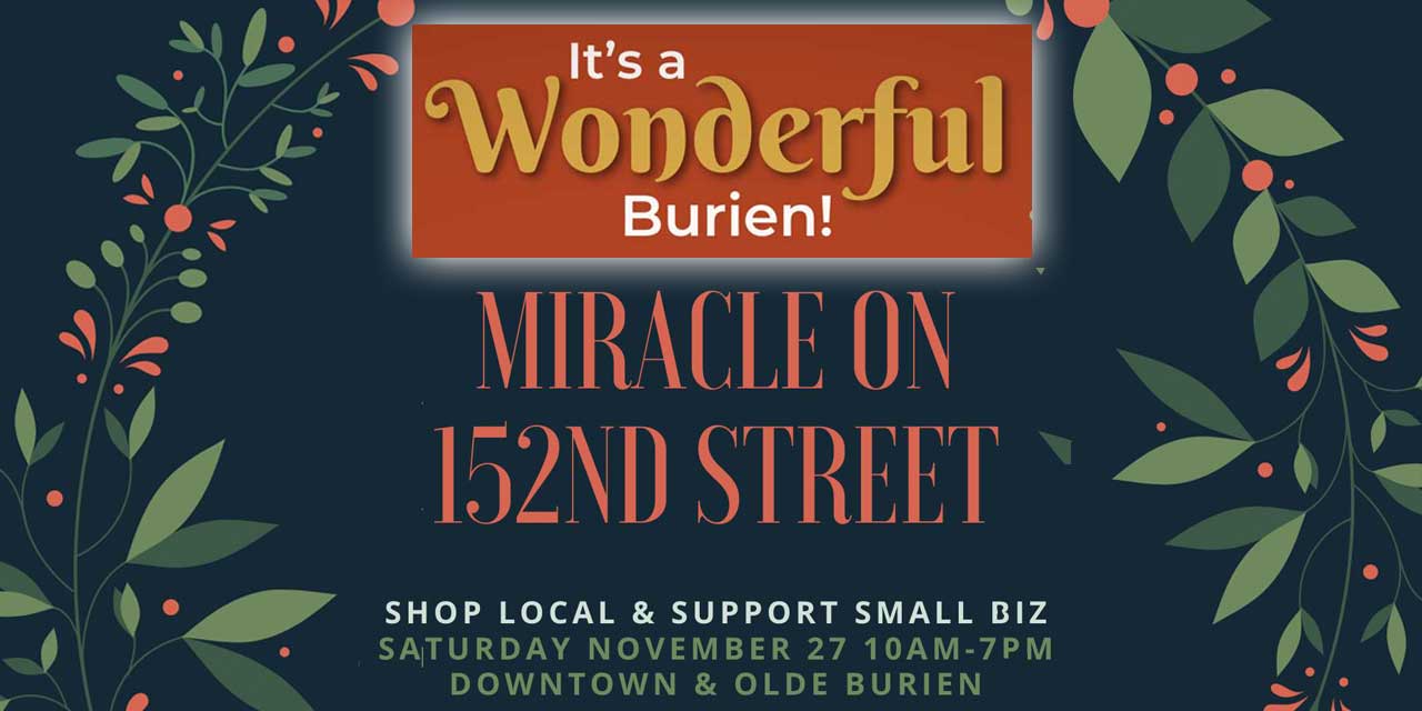 ‘It’s a Wonderful Burien’ supports the Nov. 25 Shop Small Saturday