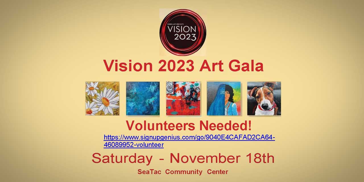 Volunteers needed to help at ‘Vision 2023’ Gala on Saturday, Nov. 18