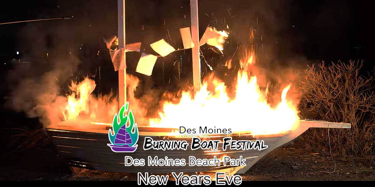Burning Boat Festival will benefit homeless Highline Public Schools students on New Year’s Eve