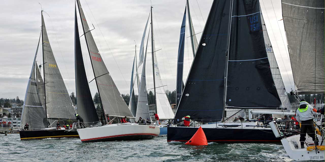 Watch for racing sailboats during Three Tree Point Yacht Club’s Duwamish Head Regatta this Saturday, Jan. 6