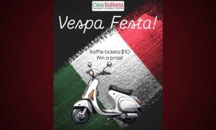 REMINDER: Win a Vespa at Casa Italiana’s ‘Vespa Festa’ this Saturday, Sept. 13