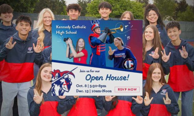 See the Lancer Family spirit at Kennedy Catholic at Open Houses on Oct. 8 or Dec. 13